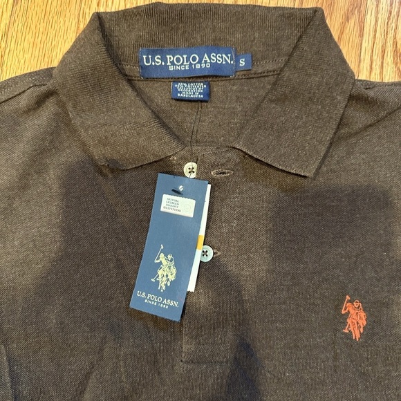 New Ralph Lauren Brown Polo Shirt Classic size S - Picture 2 of 4